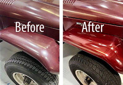 before after